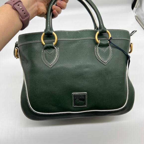 Dooney & Bourke Florentine Leather Short Handle Shopper Ivy - Picture 6 of 16